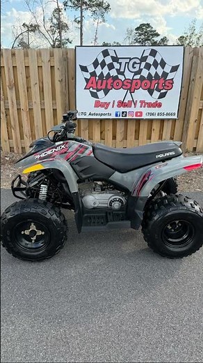 Preowned four wheelers in stock now starting at $2,800. Financing available! #fourwheeler