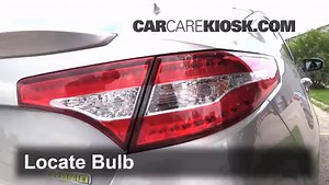 Reverse Light Replacement 2012 Kia Optima Hybrid 2.4L 4 Cyl.