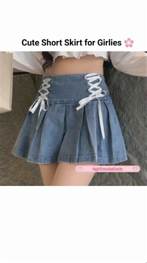 Cute Skirt OOTD Ideas for Girlies! 👗💖 #shorts #foryou #fashion #trending #girlhoodasthetic