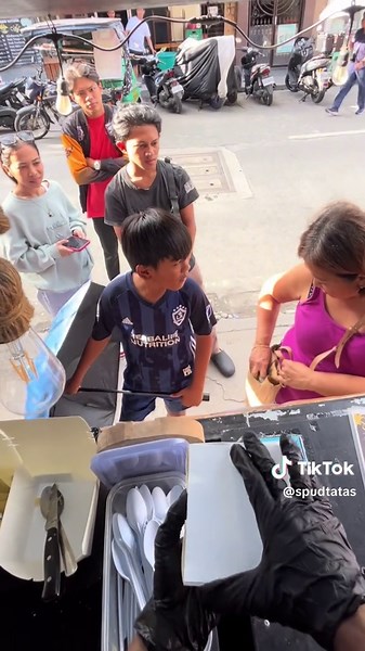 Palaro para sa 2nd customer! #Spudtatas #jacketpotato #spudarmy #spudman #spudbros