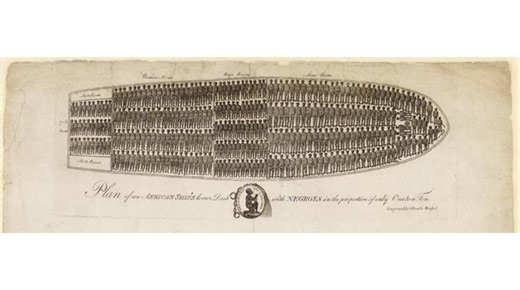 BBC - A History of the World - Object : The Brooks slave ship drawing