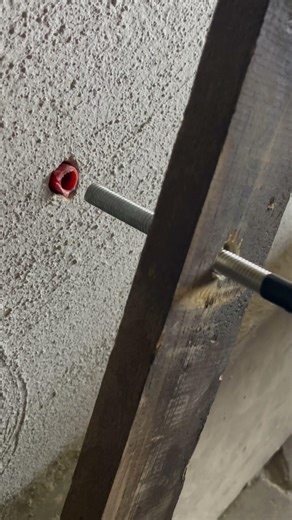 Wobbly Table Stabilized: Wall Hole + Long Screw Permanent Fix