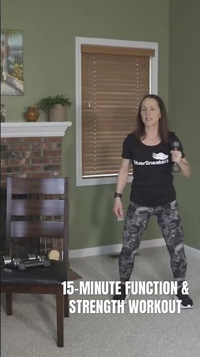 Only 15 minutes to a stronger you! 💪 #SilverSneakers #Activeaging