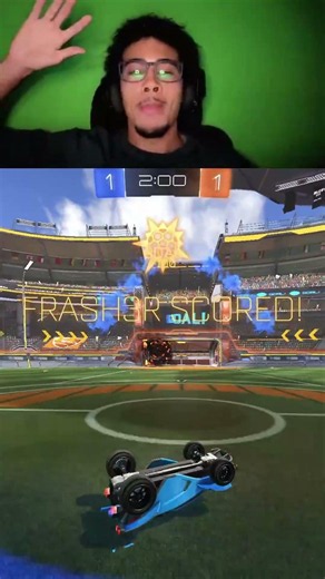 Rocket league hello? #rl #rocketleague #glitch #clips #fyp