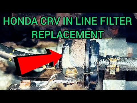 How to Change In Line filter on honda Crv for the transmission