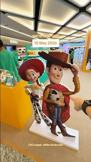Spend a day at our Mid Valley Megamall KL Toy Story Pop-Up with me (your fav intern)! 🚀