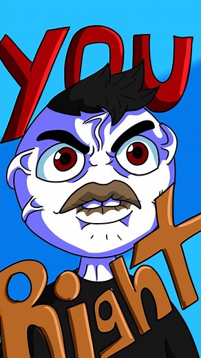 55K views · 1.2K reactions | YEAH you RIGHT  #reels #comedy #2D #animationvideo #explorerpage | Nightowl animation | Facebook