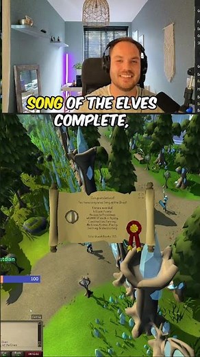 WoW Player Journey to OSRS Endgame: Song of the Elves COMPLETED!