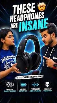 🔥 These Headphones Literally Shake Your Head 🤯 | Skullcandy Crusher Evo