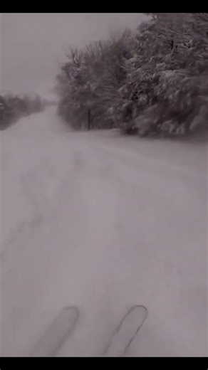 Pocono Powder skiing is the rarest thing in the universe #skiing