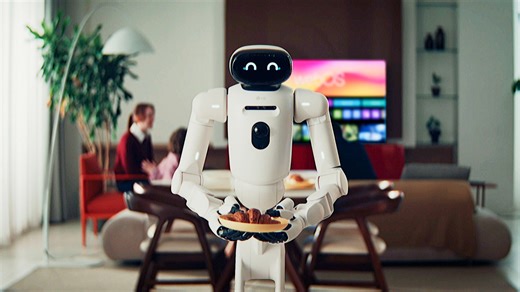 The clean machine: Cute new robot uses AI to crack household chores