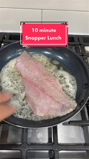 Quick & Delicious Mutton Snapper Lunch Recipe
