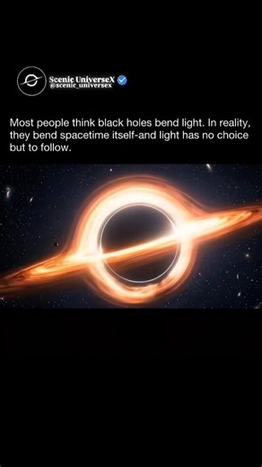 🤔 What Black Holes Bend Light Really?