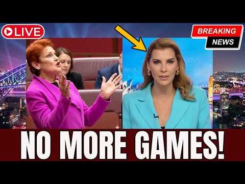 Pauline Hanson LOSES IT as she CALLS OUT GUTLESS Coalition Senators over Net Zero vote LIVE NOW PARL