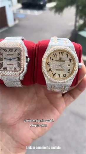 Moissanite watches DHgate link in comments and bio #dhgate #luxuryaccessory #luxurywatch