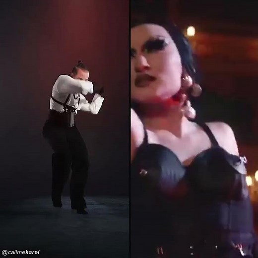 Dancing to "Unholy" by Sam Smith #shorts