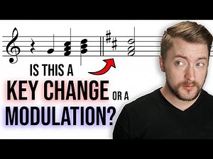 What's the Difference Between a Modulation and a Key Change?