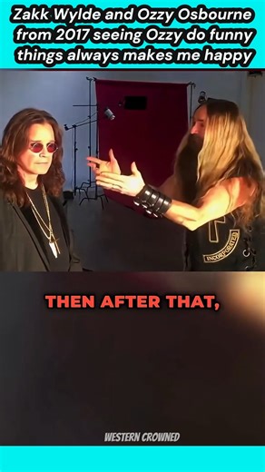 Zakk Wylde and Ozzy Osbourne from 2017 seeing Ozzy #OzzyOsbourne #Yungblud #usa #fyp #foryou #joy #inspiration | Western Crowned