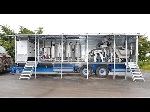 Mobile Fruit Juice Processing Plant