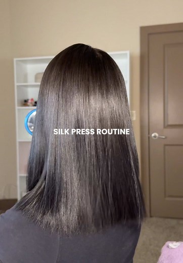 Silk Press Trends for Long Bob Hairstyles