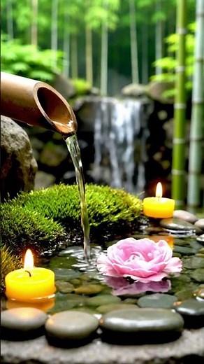 Relaxing Piano Music 🌿 Flowing Water Sounds to Reduce Anxiety & Insomnia