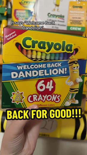 Dandelion Crayon is Back for Good!