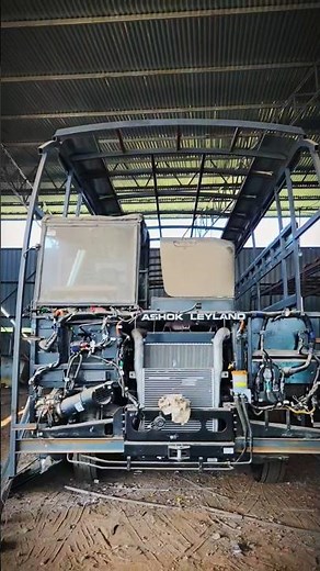 “Two Different Bus Types Being Built Together — Rare Factory View”