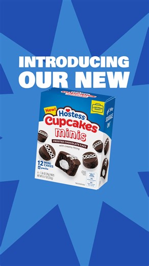 Make the iconic Hostess Cupcakes into mini bite-sized snackies? Piece of cake. Literally. Introducing Cupcakes Minis! | Hostess