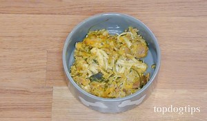 Recipe: High Fiber Dog Food Meal with Ground Turkey