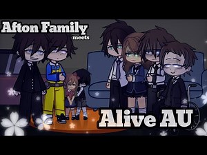 Afton Family meet Alive AU // Gacha club // Fnaf