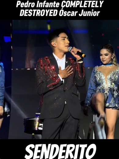 Pedro Infante COMPLETELY DESTROYED Óscar Junior Song: Senderito #bellaluz #peru #singers #maximadifusion #cumbia