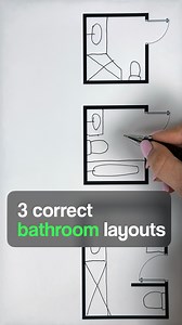 231K views · 771 reactions | 3 perfect small bathroom layouts ✨ Save this post so you don’t miss it  #BathroomDesign #BathroomDecor #ToiletDesign #ToiletDecor #BathroomMakeover #BathroomMakeovers #BathroomInspiration #BathroomIdeas #BathroomInterior #HomeDecorIdeas #InteriorInspiration #HomeDesignInspo #HomeDecor #HomeDesign #HomeDecoration #InteriorDesign #InteriorDesignIdeas | Planner 5D | Facebook