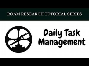 Roam Research for Daily Task Management using Bullet Journaling Method