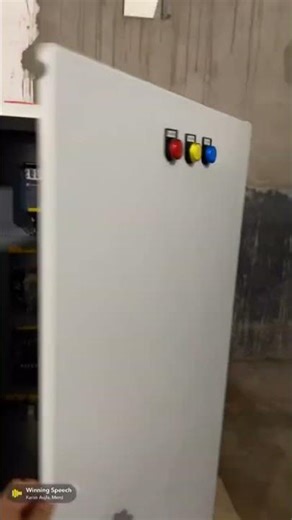 Automatic PLC Control panel.
