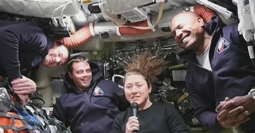 Artemis II astronauts share awe-inspiring views of Earth in interview from space