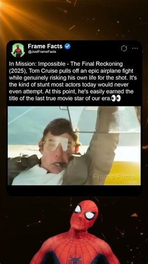 In Mission: Impossible - The Final Reckoning (2025), Tom Cruise Risked It All 😳