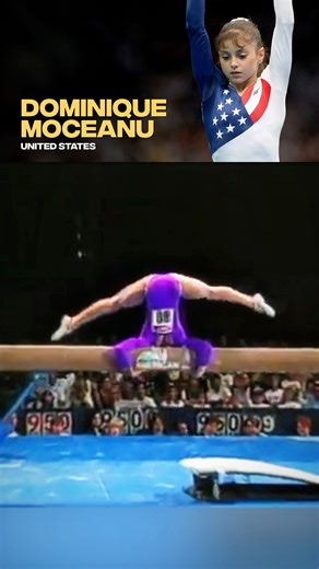 Dominique Moceanu’s iconic beam mount from the 90s. 🇺🇸 #gymnastics | Sporteverywhere