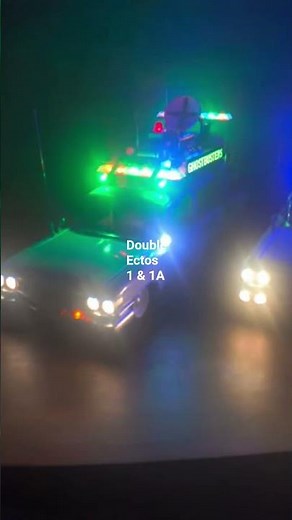 Ecto 1 and 1A light ups! #collector #ghostbusters #haslabs #toys