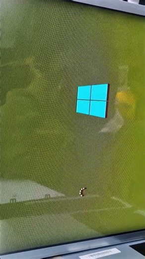 Blue display problem in new monitor