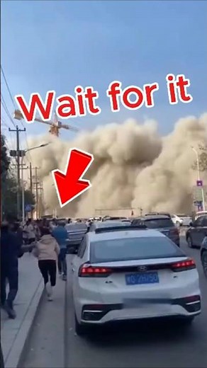 High-Rise Building Under Construction Collapses Shocking Handheld Footage