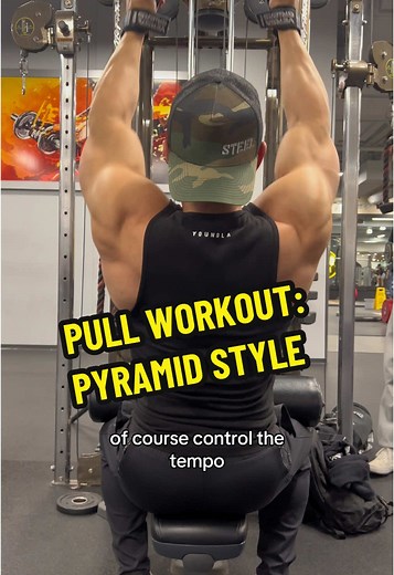 Pull Workout: Effective Pyramid Set Style Training