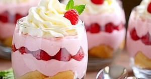 DIY Raspberry Mousse Cups Recipe