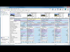 WinTOTAL Aurora: Comps Side-by-side overview