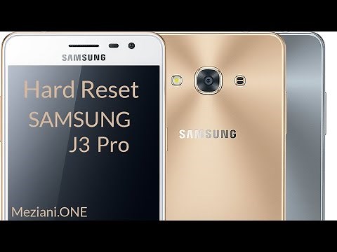 Hard Reset SAMSUNG J3 Pro J3110