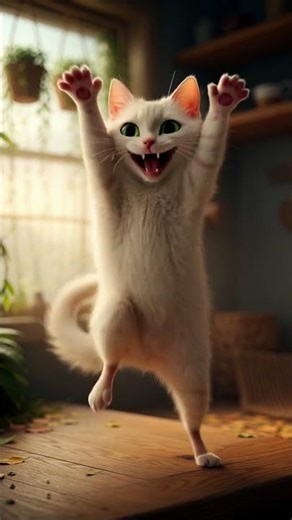 cat dancing horror #adventure