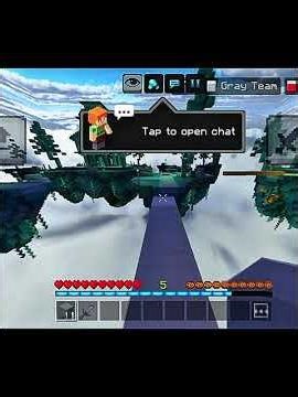 First time play bedwars #minecraft #bedwars