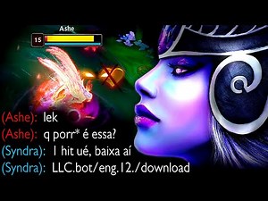 *JOGÃO* SYNDRA JUNGLE FINGINDO ESTAR DE H4CK KKKKKKKKKKKKKK