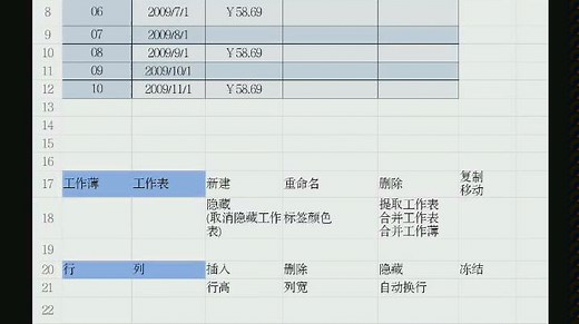 手机wps-excel操作教程