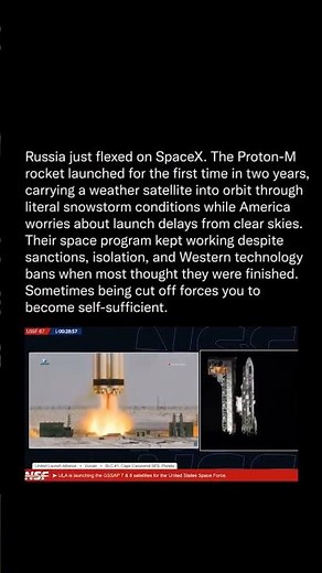 Russia’s Proton-M Returns: First Launch in 2 Years Defies Sanctions