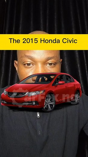 The 2015 Honda Civic is a reliable and fuel-efficient compact car available in sedan and coupe body styles. It offers a smooth ride, good handling, and a comfortable interior. Here are some key details: Engine & Performance Base Engine: 1.8L 4-cylinder, 143 hp, 129 lb-ft torque Transmission Options: 5-speed manual or CVT automatic Fuel Economy: ~28-39 mpg (city/highway) Si Model: 2.4L 4-cylinder, 205 hp, 6-speed manual #seyitinubu #vdm #davido #natashaakpoti #akpabio #wizkid #gehgeh #mercyeke #l